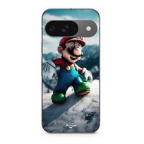 Case - MANIACASE - Google Pixel 9 - Silicone - Soft - Super Mario Bros juoda