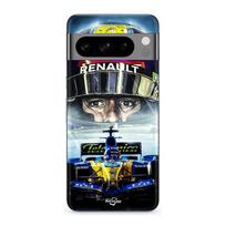 Coque - MANIACASE - Google Pixel 8a Pro - Noir - Souple - Renault R25 Aston Martin F1 juoda