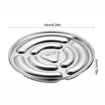Stainless Steel Sausage Maker Mold Meat Stuffer Bbq Cooking Casings Ham Hot Dog Kitchen Gadgets And Accessories Tools Utensils gray