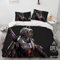 A-Apex Legends Žaidimas Žaidėjas Animacinis Patalynės Komplektas, Antklodės Užvalkalas Patalynės Komplektas Antklodės Užvalkalas Pagalvės Užvalkalas, Karališko Dydžio Patalynės Komplektas 70x133cm 2pcs