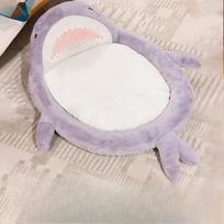 New Cute Shark Sleeping Mat Bed Dog Nest Cat Nest Comfortable Autumn and Winter Warm Thickened Pet Nest Anti-scratch S (50 * 40)