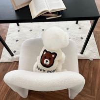 Autumn/Winter Pet Knitted Sweater Cute Bear Hoodie Teddy Cat Yorkshire Small Dog Pomeranian Dog Clothes Autumn Puppy Clothes XL black