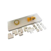 Cord Hiders Set Cable Organizer Paintable Flame Retardant Wire Storage Management Covers for