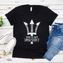 This Is My DAM Shirt Percy Jackson Inspired T-Shirt Women Graphic Tee Short Sleeve T-shirts Fans Gift S juoda