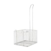 Deep Fryer Frying Serving Basket,Cooking Tool,Multipurpose Stainless Steel French Fries Basket for white