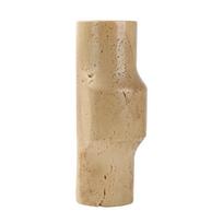 Wabi-sabi Style Imitation Travertine Flower Ware, High-end Cave Vase, Hotel Living Room Model Room, Sales Office Desktop Ornaments