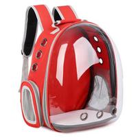 Cat Carrier Bags Breathable Outdoor Pet Carriers Small Dog Cat Backpack Travel Space Capsule Cage Pet Transport Bag For Cat gray