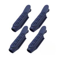 4pcs/set Hair Curler Clips Volumizing Hair Root Clips No Damage Hair Curler Hair Styler DIY Tool Salon hair styling tools mėlyna