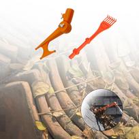 Mini Rake Gutter Cleaning Tool Lightweight Garden Easy to Use Convenient Roof Leaf Helper