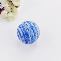 Starry Sky Cat Toy Ball: Interactive EVA Planet Ball for Claw Grinding mėlyna