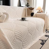 Šerpos Kempingo Pikniko Sofos Užvalkalas Funda Sofa Svetainė Žakardinis Storas Šiltas Sofos Kilimėlis Užmetamas Ruduo Žiema 180x90