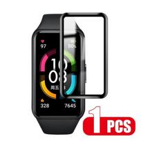 3D ekrano apsauginė plėvelė, skirta Huawei Band 6 7 8 9 Minkšta PMMA PET plėvelė ekrano apsauginė plėvelė, skirta Honor Band 7 6 Huawei Band 6 1PCS gryna