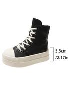 Ro high-top shoes women's platform wax canvas shoes women's 2024 new casual niche board shoes fashion zipper boots 35