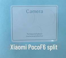 Skaidri 3D objektyvo plėvelė Xiaomi POCO F6/POCO F6 Pro galinei kamerai Xiaomi POCO F6 3D integrated skaidri