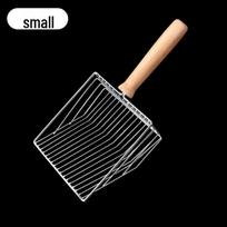 Non-Stainless Steel Cat Litter Scoop 11.5*4*26 Small gray