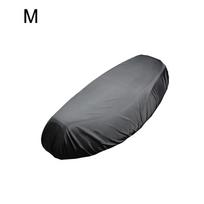 M/L/XL/XXL motociklo sėdynės užvalkalas nuo lietaus Universalus lankstus, vandeniui atsparus balno užvalkalas juodas 210D Oksfordo audinio motociklo sėdynės pagalvėlė