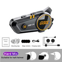 1000 mAh motociklo domofono ausinės su šalmu
