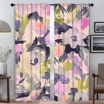 Beauty Flowers Curtains for Living Room Curtain Blackout Curtains 2 Pieces Halloween Decoration Shades Partition Kitchen Elegant W50xH70cmx2pcs-CL