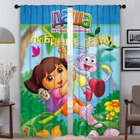 DoraS Curtains for Living Room Curtain for Room 2 Panel Halloween Decoration Home Interior Curtains Shades Partition Kitchen W50xH70cmx2pcs-CL