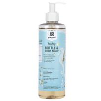 Grab Green, Baby Bottle and Dish Soap, Gentle Bamboo, 16 fl oz (473 ml) white