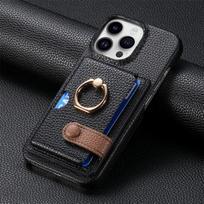 The New Model Is Suitable for IPhone16 Pro Mobile Phone Case Holder Ring, Apple 14 Anti-drop 13promax Protective Case iPhone 7/8/SE 2020/SE3 rožinė