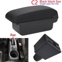 For Renault Logan 2 Armrest For Dacia Logan 2 dokker Renault Sandero 2 Car Armrest Box Interior Retrofit Accessories Storage Box