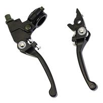 Pit Dirt Bikes 22mm Folding Handlebar Clutch Brake Lever For 50cc - 200cc CRF KLX TTR Apollo 125 ATV Dirt Pit Bike Motocross