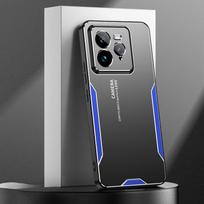 Metalinis objektyvo apsaugos telefono dėklas Realme GT 7 Pro Aliuminio buferis Smūgiams atsparus galinis dangtelis Realme GT 6T NEO 6 SE 5 Pro Realme GT 7 Pro mėlyna