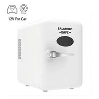 4L 12V/220V Mini Multifunction Refrigerator Cosmetics Mask Beverage Cooler Warmer Makeup Compact Dormitory Cooler for Car Home
