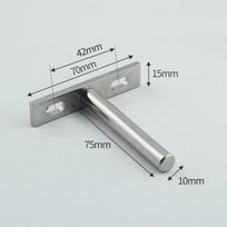 1PC 3/4/5/6Inch Metal Folding Shelf Support Bracket Hidden Floating for Wall Mount Heavy Duty Wardrobe Bookcase Accessories