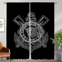 Curtains for Living Room Curtain for Room 2 Panel Corinthians Home Interior Curtains Halloween Decoration Shades Partition Child W50xH70cmx2pcs-CL