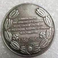 1786-1986 German Commemorative Collectible Souvenirs Silver Coins įvairiaspalvis