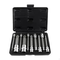 Spline Bit Socket Set Accessories Sturdy with Storage Case Practical Hand Tools for Machinery Lawn
