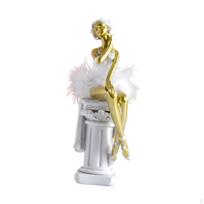 Ballet Girl Statue Art Sculpture Figure Collectible Ballerina Dancing Figurine for Style B