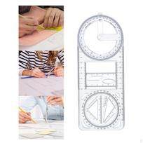Piešimo šablonas Matavimo įrankis Daugiafunkcinė geometrinė liniuotė statybos klojiniams style A