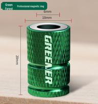 Lvlin A4 Double-Head Cross & Electric/Pneumatic Screwdriver Head Professional 1pc Magnetic Ring