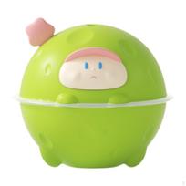 Air Humidifier Desktop Convenient Night Light Round Cute Personal žalia