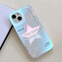 Mobiliojo telefono dėklai iPhone 11 13 XR 15 Pro Max 12 14 Pro Max dėklas iPhone 16 7 Plus 8 Plus XS Max 6 15 Plus Lazerio bangų raštas Apsaugantis nuo smūgių Vandeniui atsparus iPhone 6&6S gryna