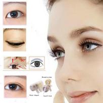 600 Posted New Reel Tape Double Eyelid Paste Body Color Brown Wide and Narrow Type Super Invisible E A-S white