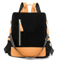 Luxury women's brand anti-theft travel backpack lady multifunctional large capacity travel bags black