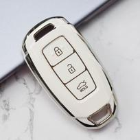 3/4/5 mygtukų automobilio rakto dėklas dangtelis korpusas pultelis Hyundai i30 Ix35 KONA Encino Solaris Azera Grandeur Ig Accent Santa Fe Palisade gray