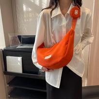 Large Capacity Bag Women'S Summer Tide Fashion Messenger Bag Women'S Fashion Versatile Commuter Bag Women oranžinė