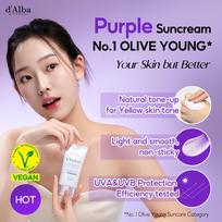 d’Alba Waterfull Purple Tone-Up Sunscreen SPF50+ PA++++, 50ml