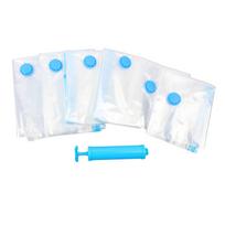 Compression Storage Bags Vacuum Sealer Storage Bags for Clothes Comforters Blankets Bedding white