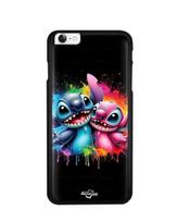 Coque de téléphone - Maniacase - Iphone SE 2020 - Souple - Silicone - Stitch Angel juoda