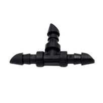 50 Pieces Garden Agricultural Irrigation Barb Tee Barbed Drip Bulk Tee Connector Fittings