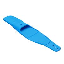 Silicone Beard Shaver Storage Bag Protective Beard Trimmer Cover Travel Beard Trimming Case for blue