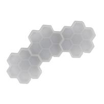 Wreath Honeycomb Shape Fondant Cake Decorating Silicone Mold Pastry Chocolate Mould Candy Ice Cream Mold DIY Baking Tool 4