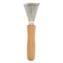 Hair Brush Cleaner Rake Design Stainless Steel Wire Hair Dirt Removal Pet Comb Cleaning Tool for