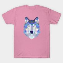 T Shirt Women Pixel Wolf Harajuku Print Kawaii Tshirt Summer Short Sleeve Female T-Shirt Top Tee S gray